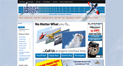 Desktop Screenshot of aircraft-specialties.com
